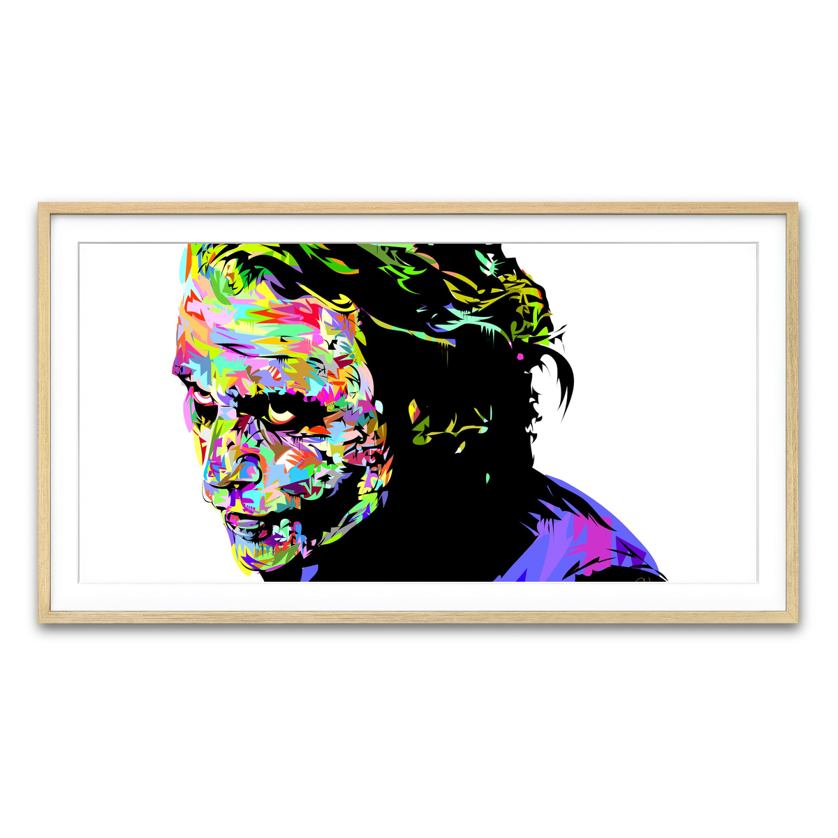 Framed Print 2x1 Natural