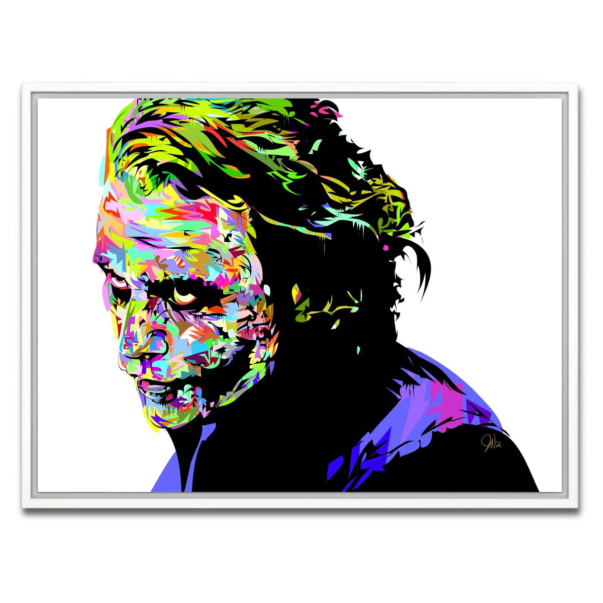 AUTO-MOCKUP WHITE | JOKER HEATH WHITE | 1 Piece | White Framed Canvas | group=4x3