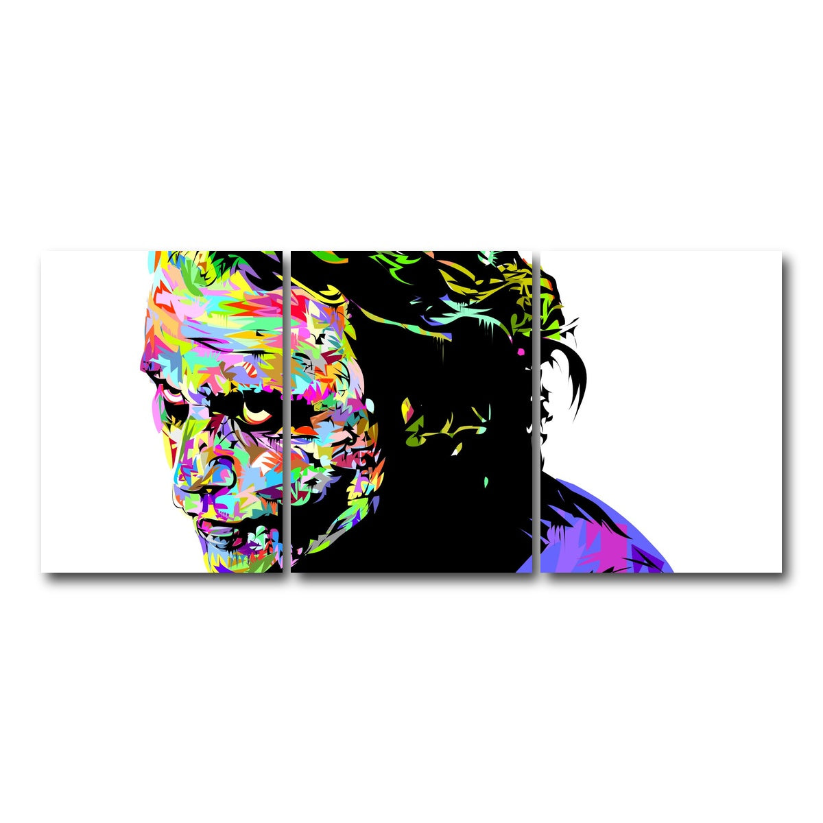 AUTO-MOCKUP WHITE | JOKER HEATH WHITE | 3 Piece | Gallery Wrap Canvas | group=18x24