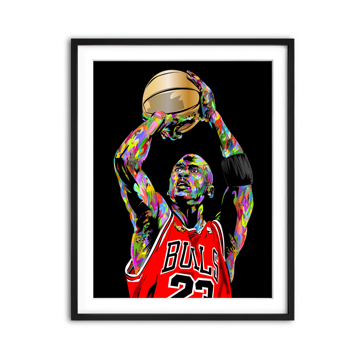 Framed Print 3x4 Black