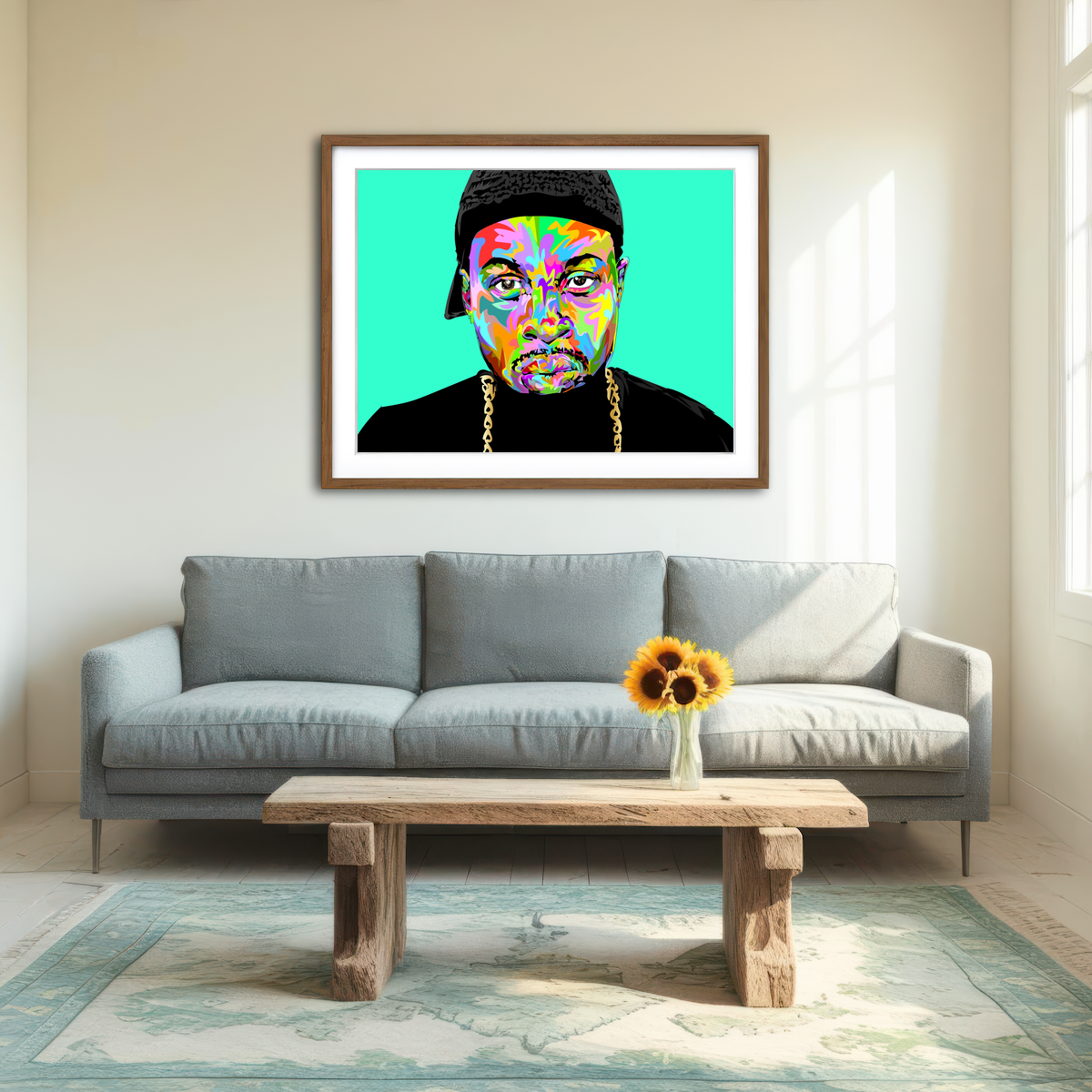 AUTO-MOCKUP ROOM | J Dilla Wall Art