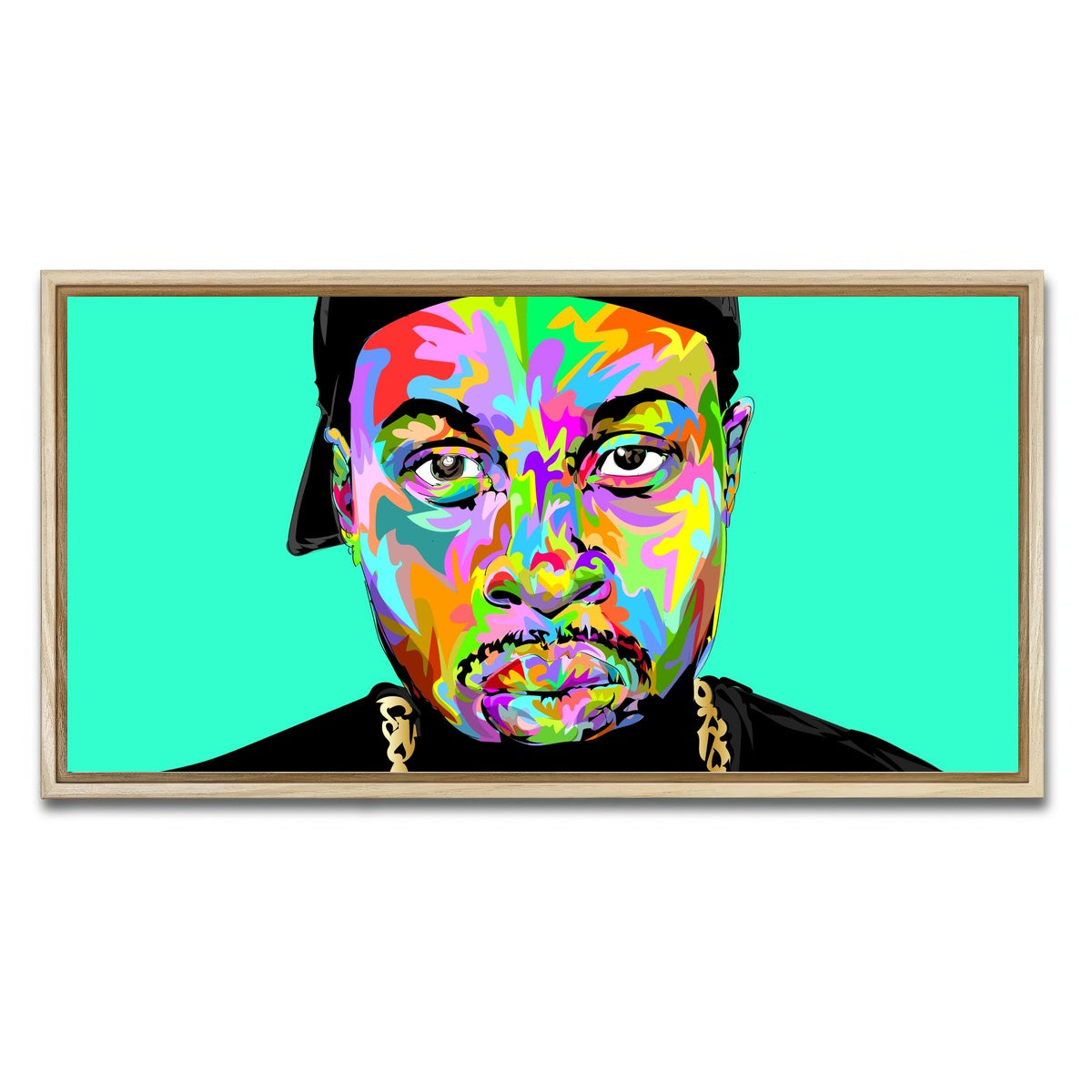 AUTO-MOCKUP WHITE | J DILLA | 1 Piece | Natural Framed Canvas | group=2x1