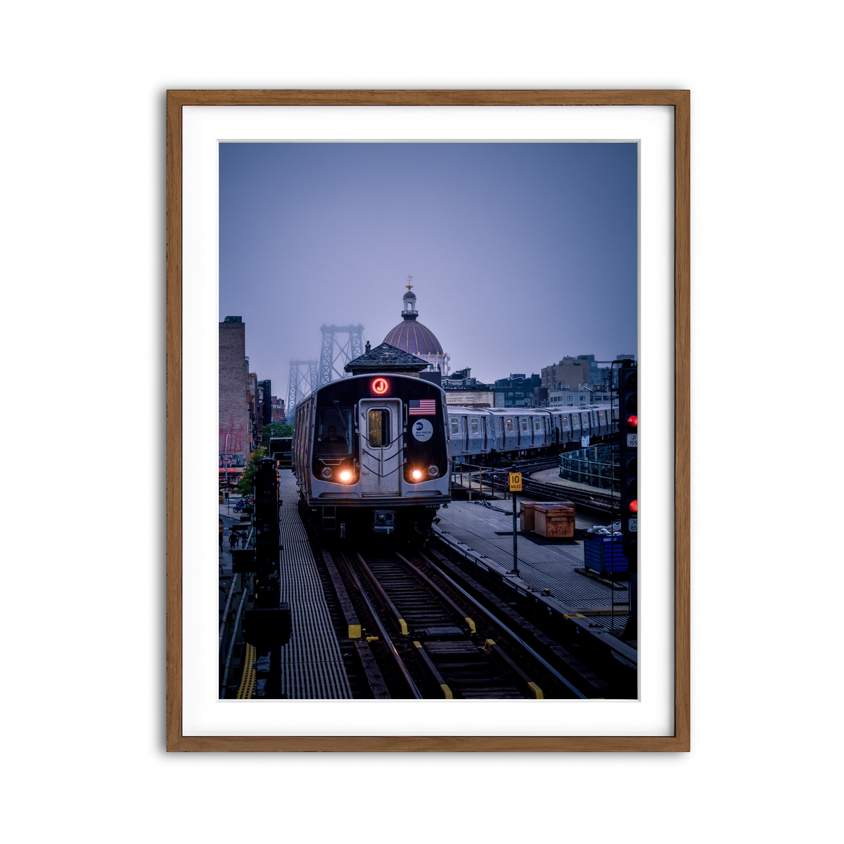 Framed Print 3x4 Walnut