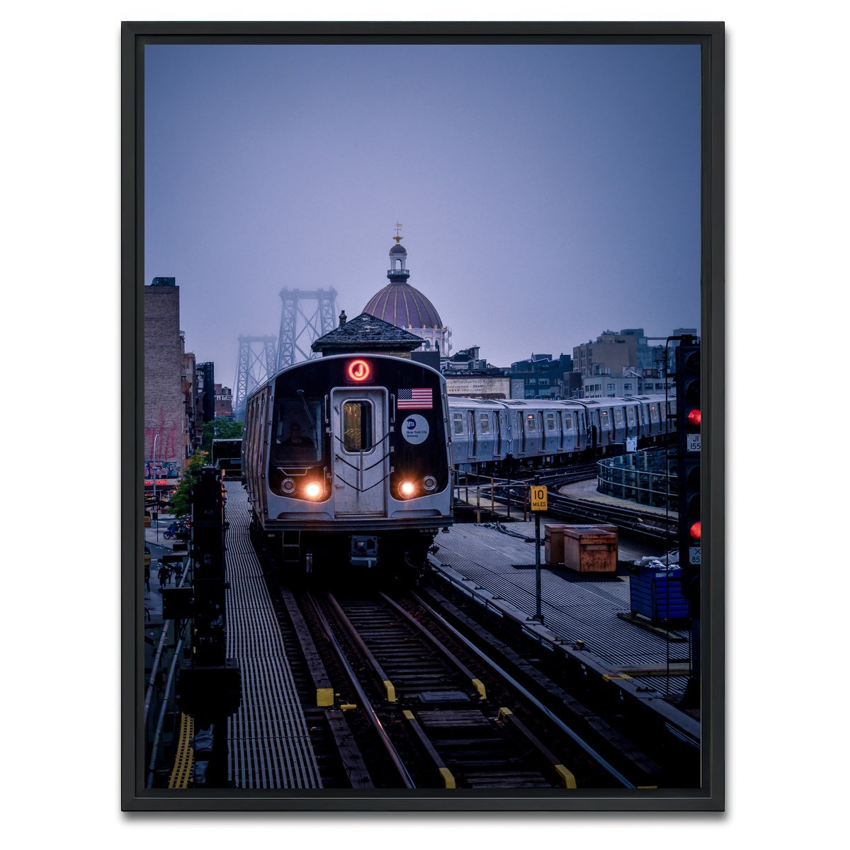 AUTO-MOCKUP WHITE | J Train | 1 Piece | Black Framed Canvas | group=3x4