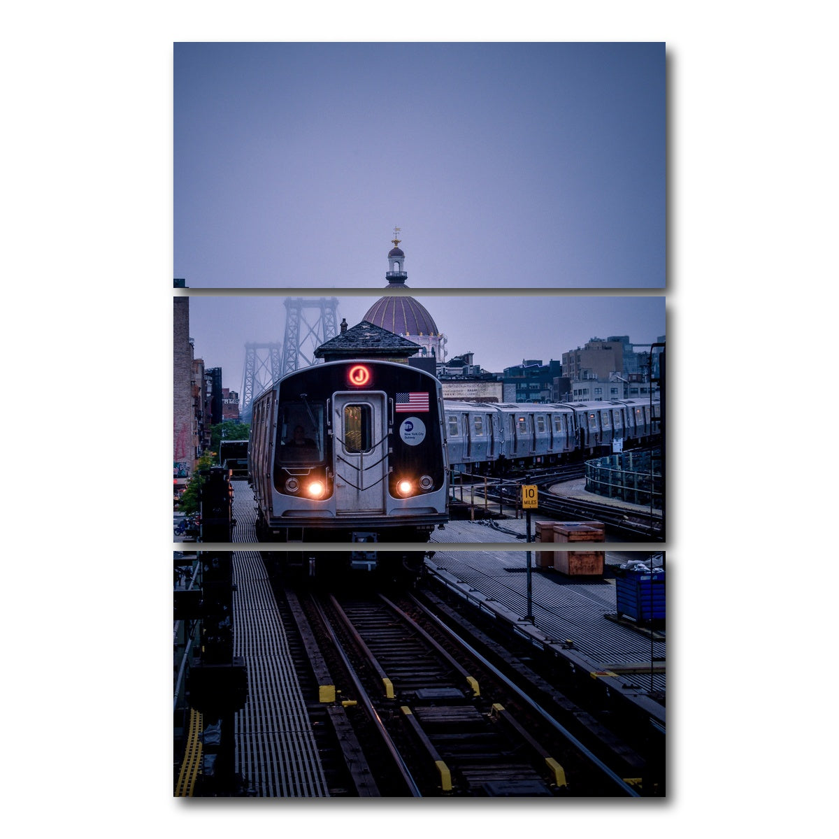 AUTO-MOCKUP WHITE | J Train | 3 Piece | Gallery Wrap Canvas | group=12x24_stacked