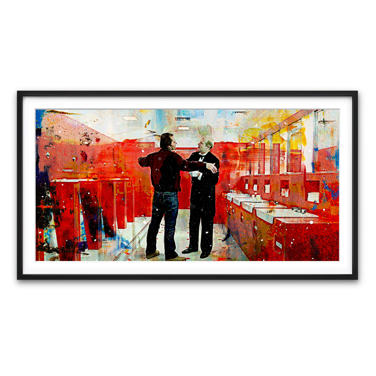 Framed Print 2x1 Black