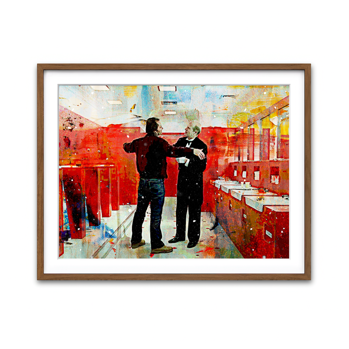 Framed Print 4x3 Walnut