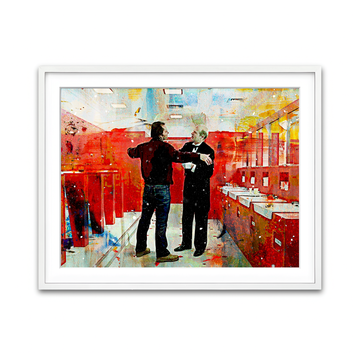 Framed Print 4x3 White