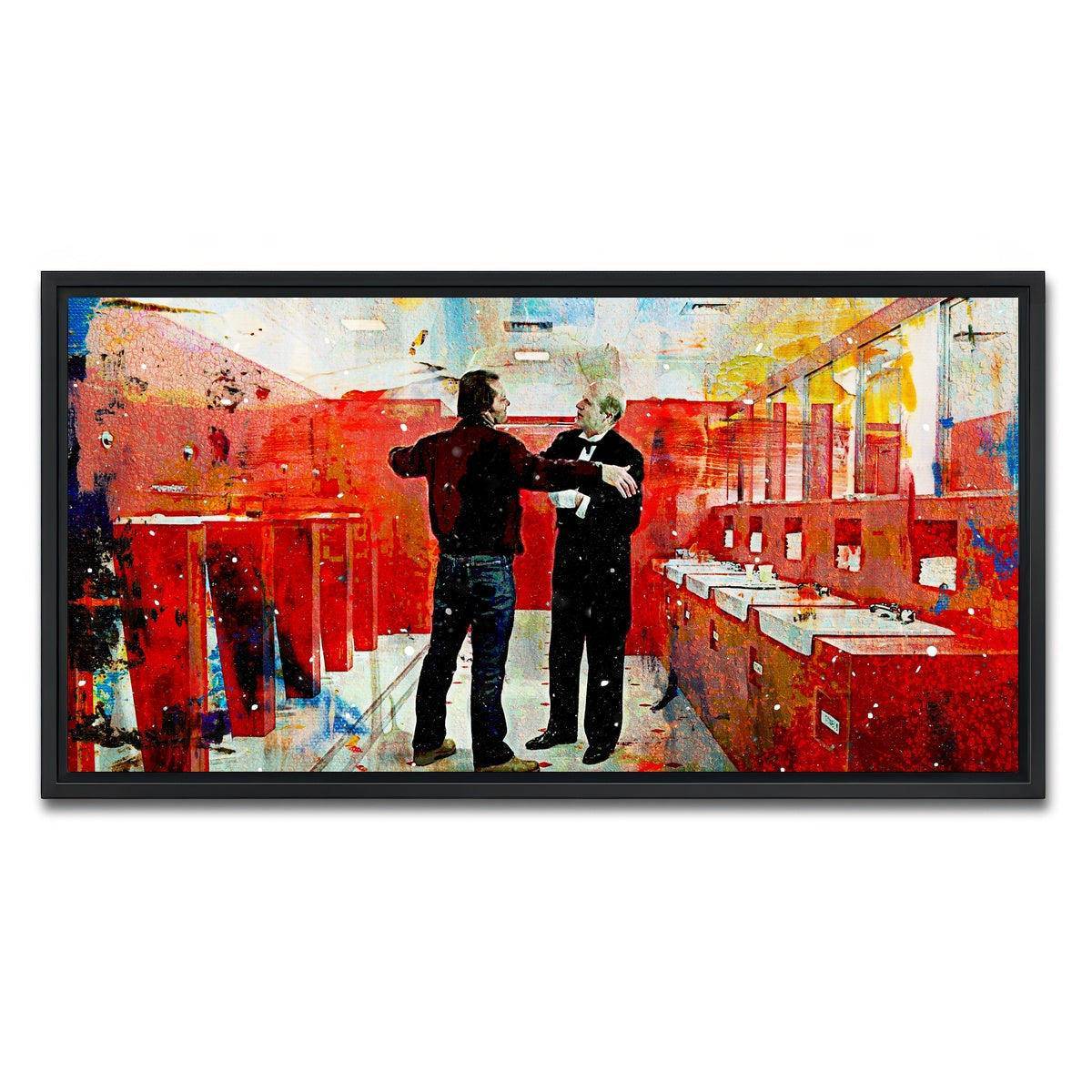 AUTO-MOCKUP WHITE | Jack & Grady | 1 Piece | Black Framed Canvas | group=2x1
