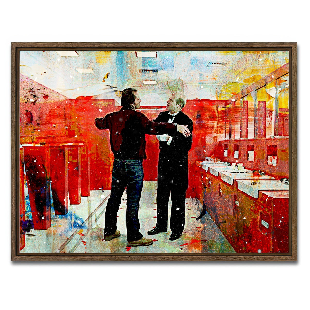 AUTO-MOCKUP WHITE | Jack & Grady | 1 Piece | Walnut Framed Canvas | group=4x3