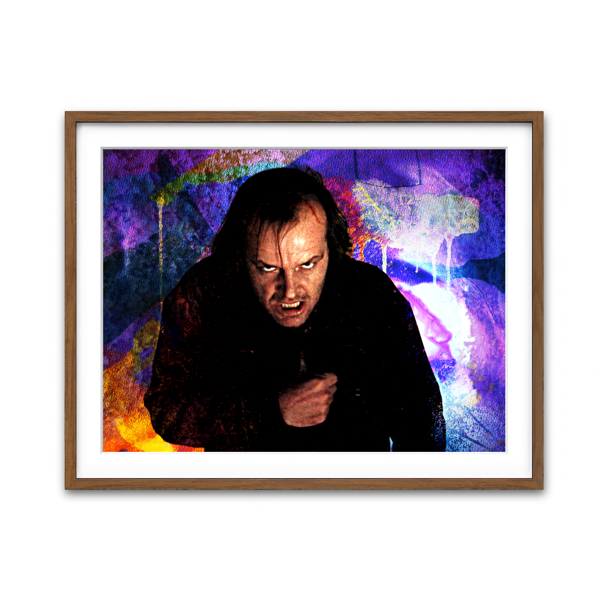 Framed Print 4x3 Walnut