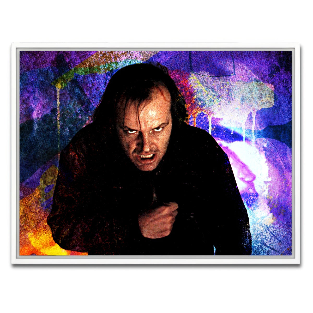 AUTO-MOCKUP WHITE | Jack Hedge Maze | 1 Piece | White Framed Canvas | group=4x3