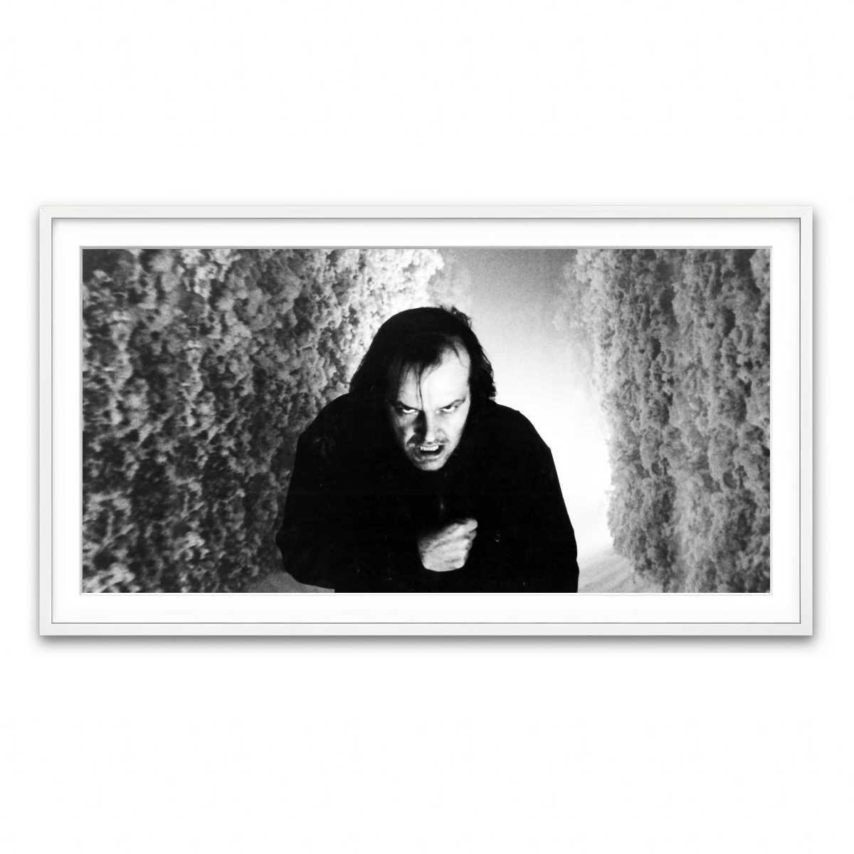 Framed Print 2x1 White