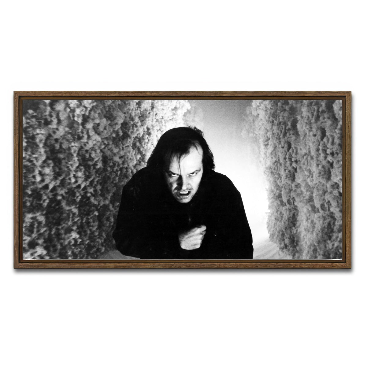 AUTO-MOCKUP WHITE | Jack Maze | 1 Piece | Walnut Framed Canvas | group=2x1