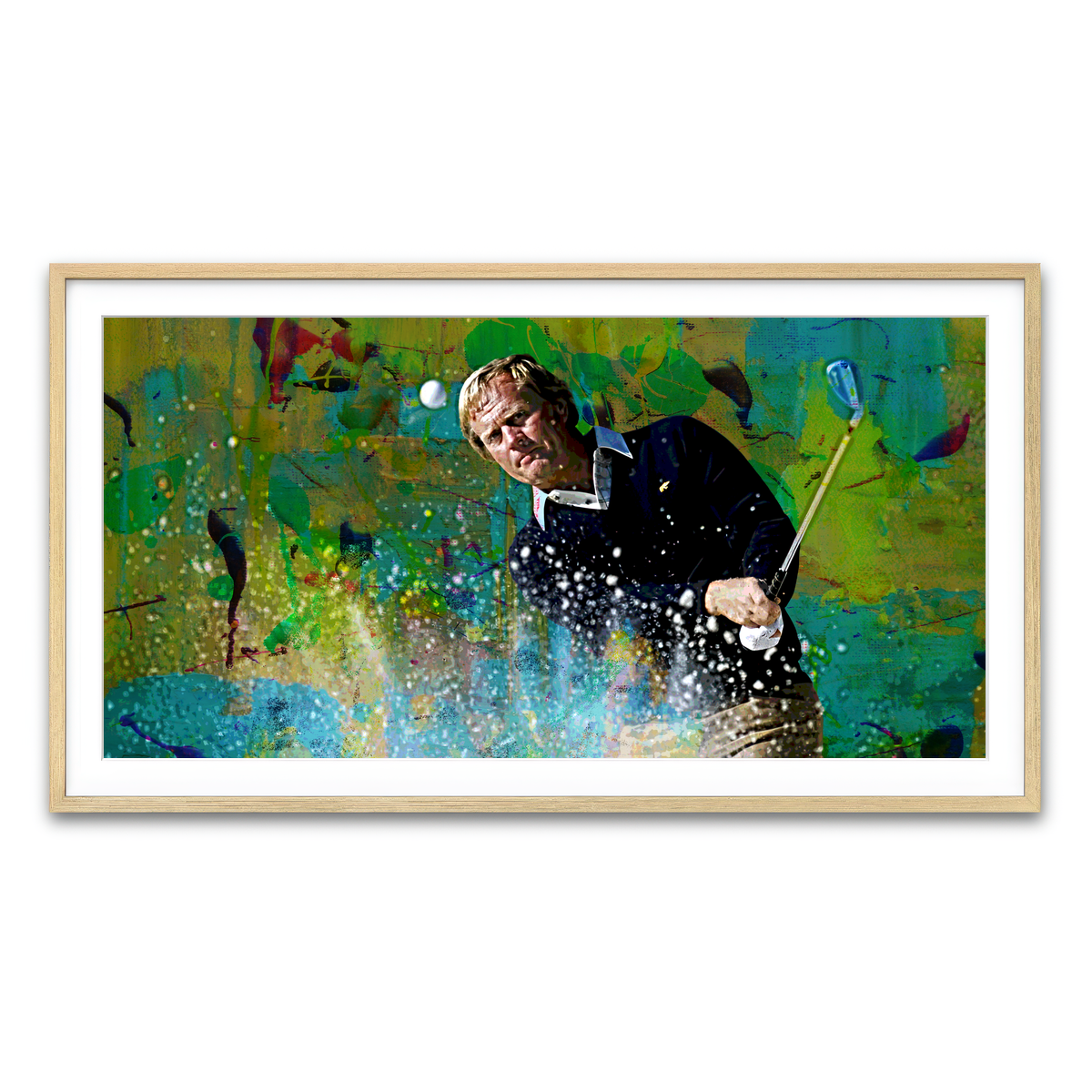 Framed Print 2x1 Natural