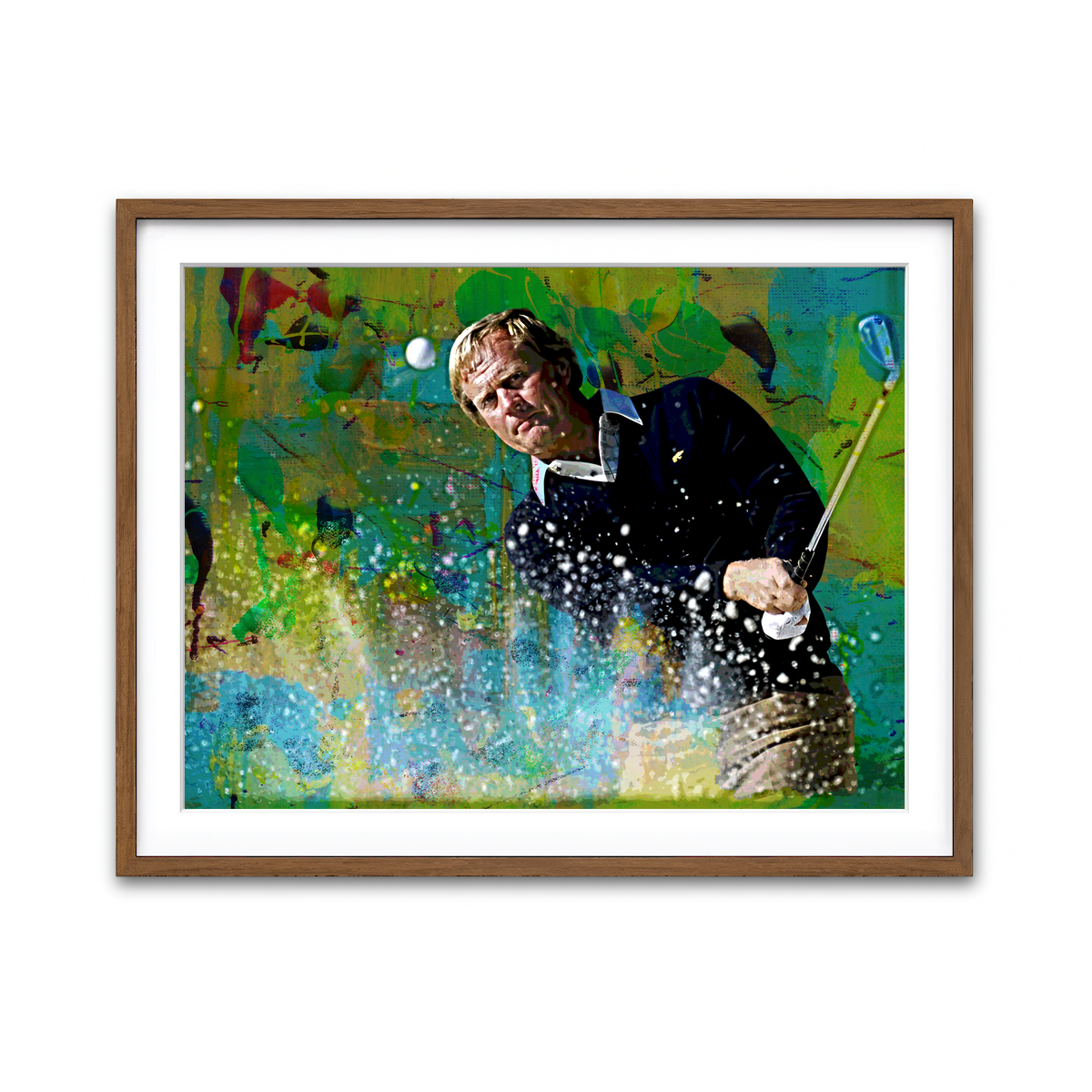 Framed Print 4x3 Walnut