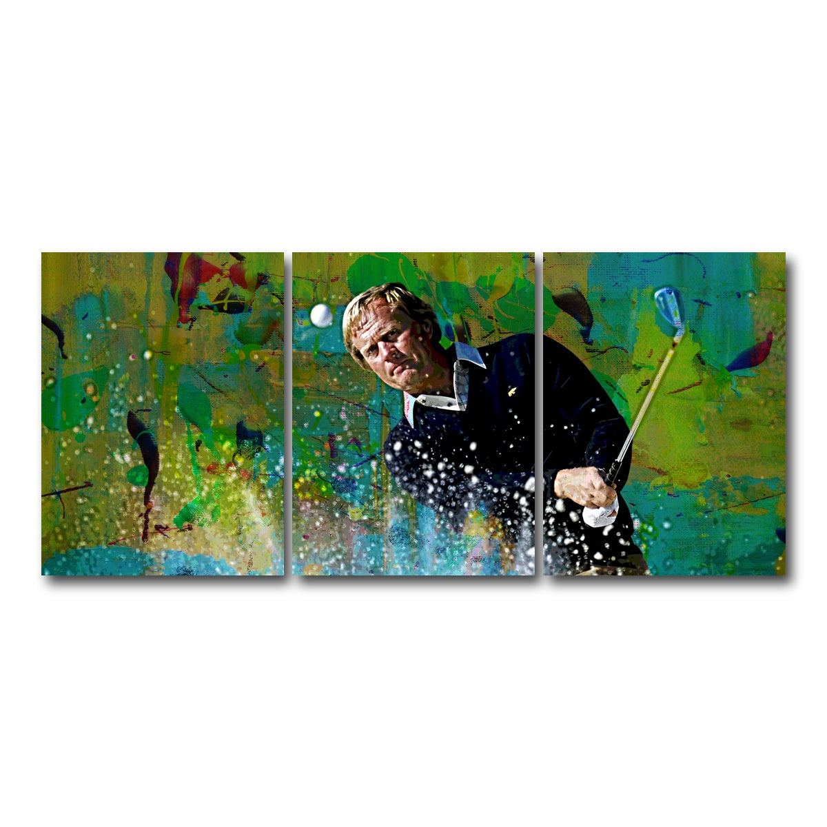 AUTO-MOCKUP WHITE | Jack Nicklaus | 3 Piece | Gallery Wrap Canvas | group=18x24