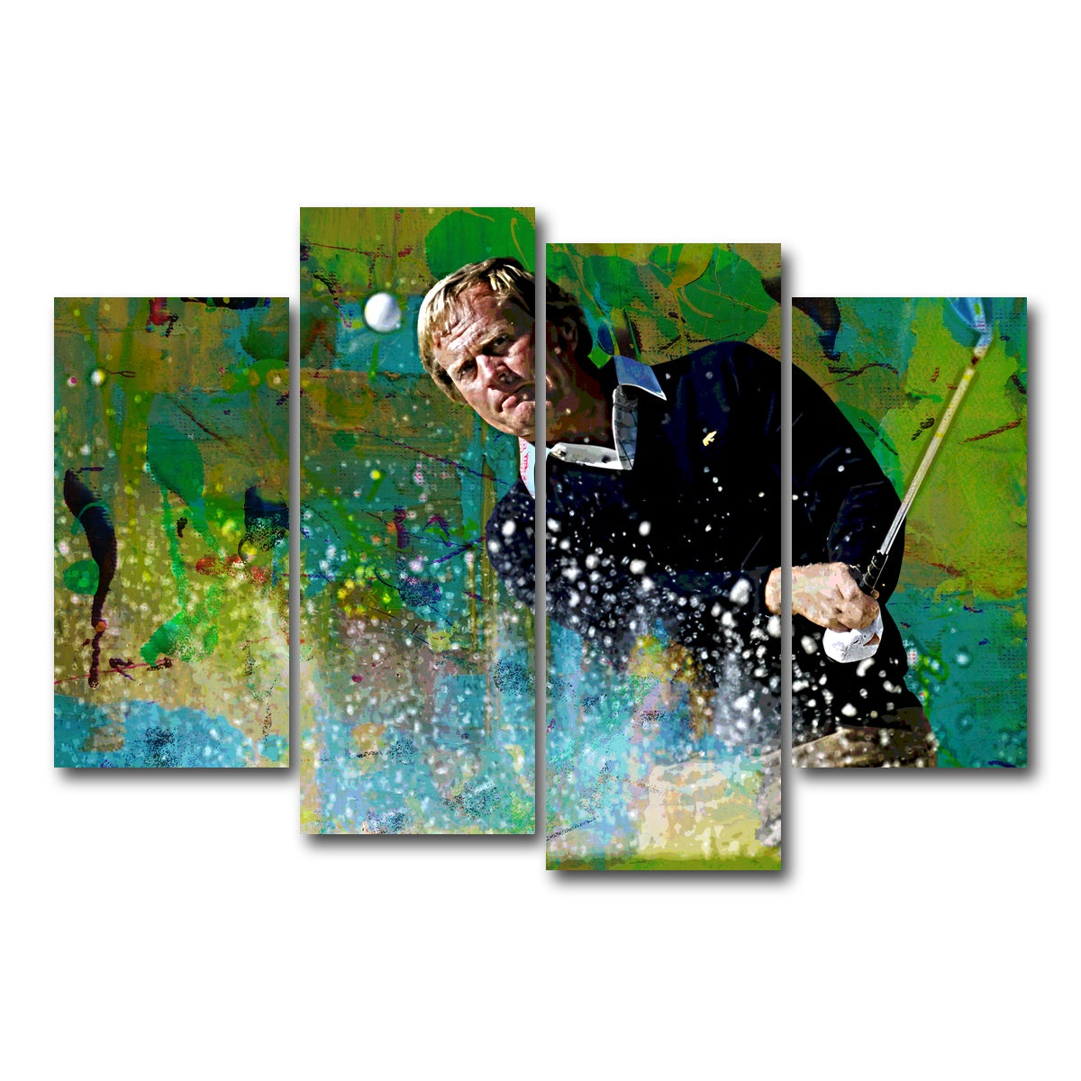 AUTO-MOCKUP WHITE | Jack Nicklaus | 4 Piece | Gallery Wrap Canvas | group=4_short