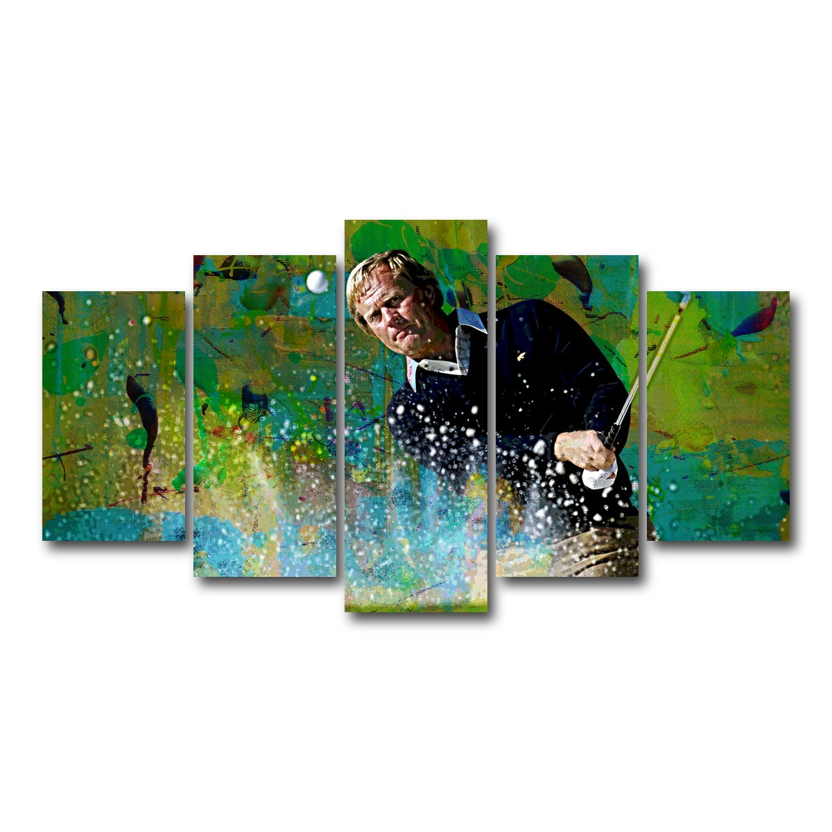 AUTO-MOCKUP WHITE | Jack Nicklaus | 5 Piece | Gallery Wrap Canvas | group=5_normal