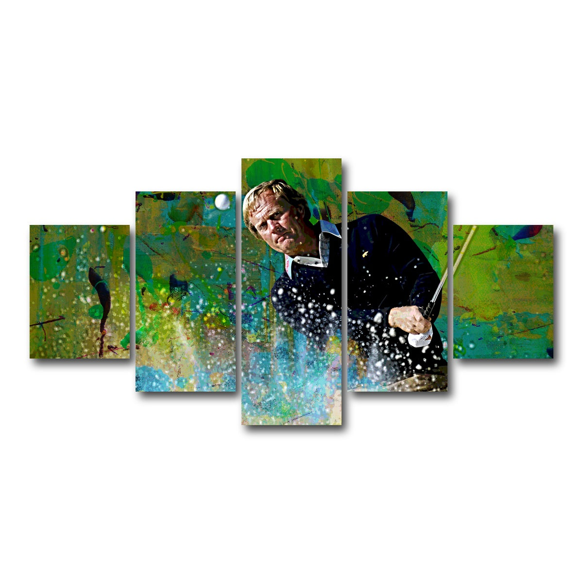 AUTO-MOCKUP WHITE | Jack Nicklaus | 5 Piece | Gallery Wrap Canvas | group=5_short