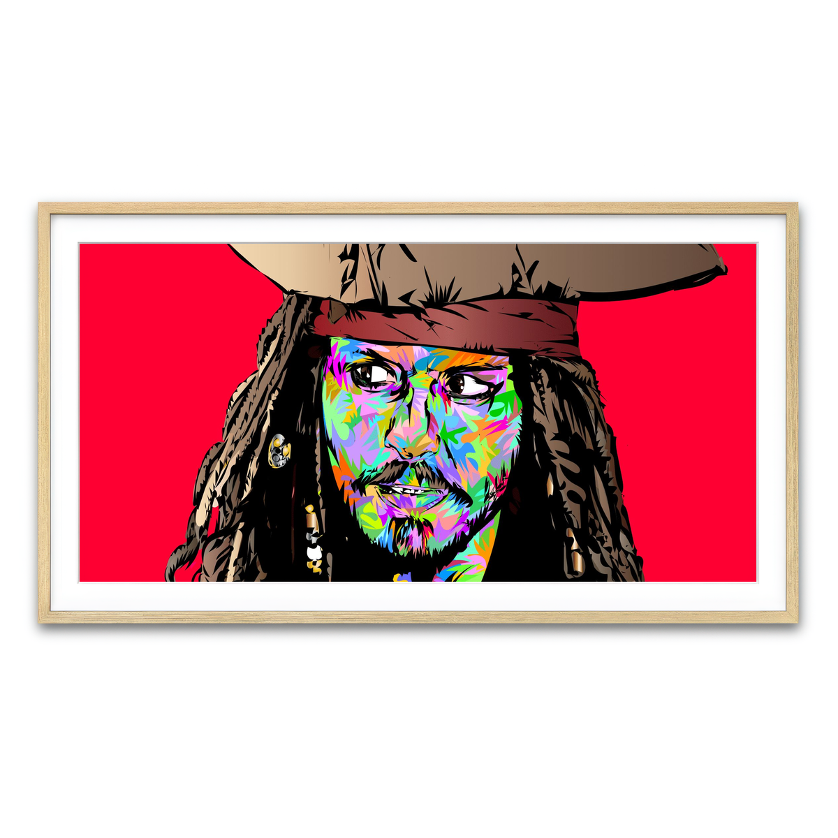 Framed Print 2x1 Natural