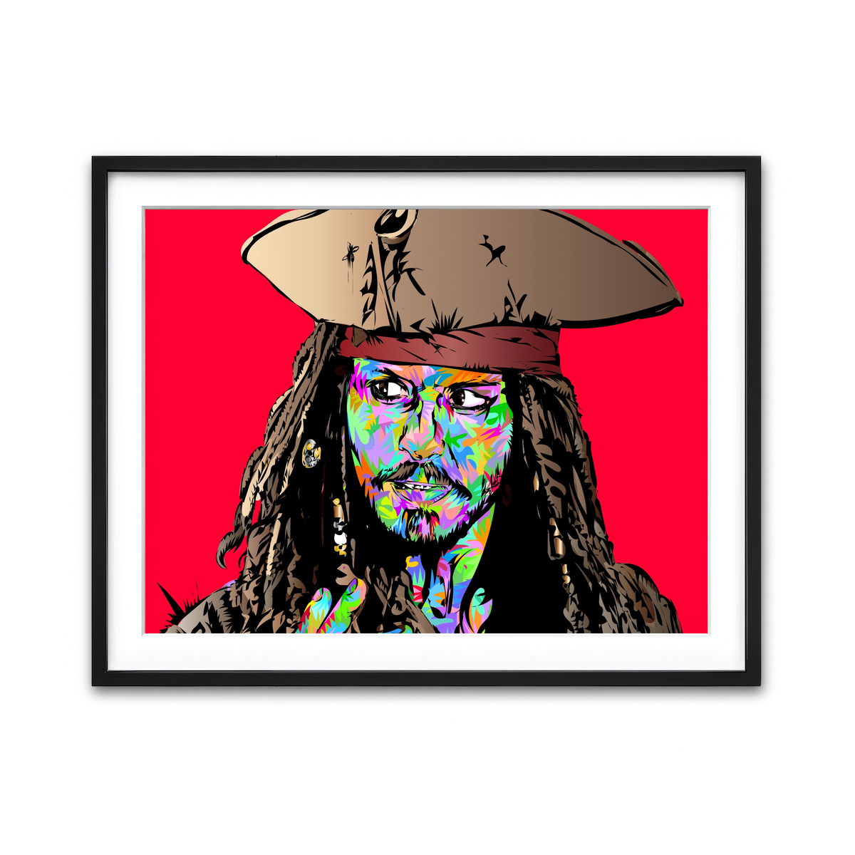 Framed Print 4x3 Black