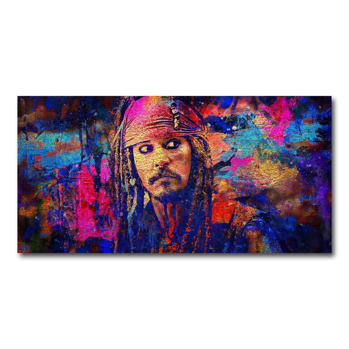 AUTO-MOCKUP WHITE | Jack Sparrow | 1 Piece | Gallery Wrap Canvas | group=2x1