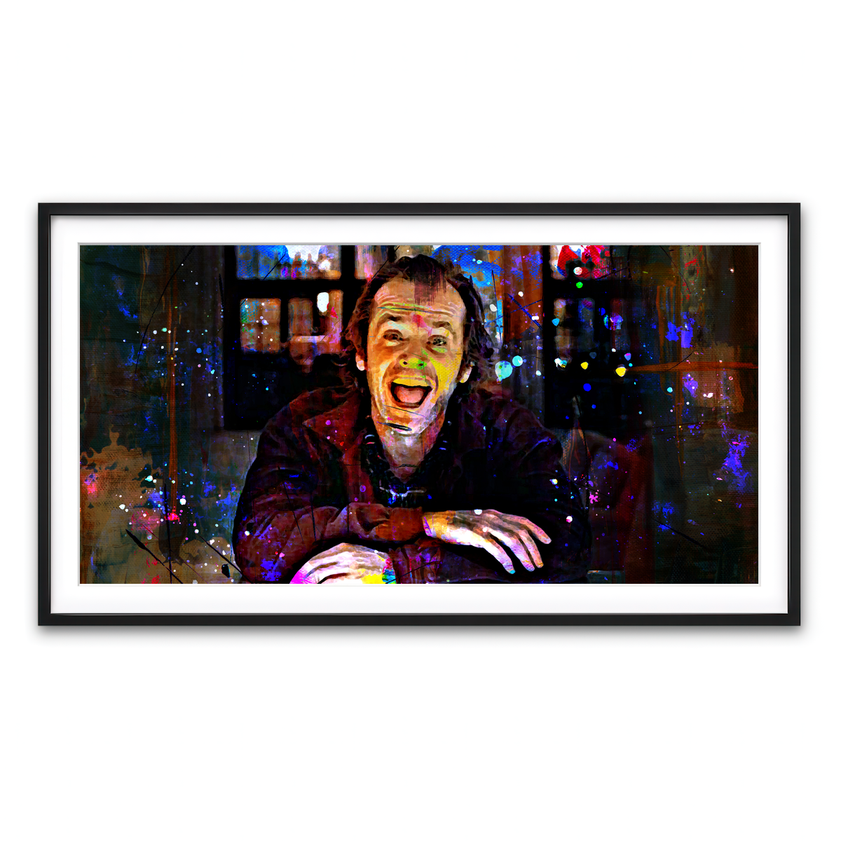 Framed Print 2x1 Black