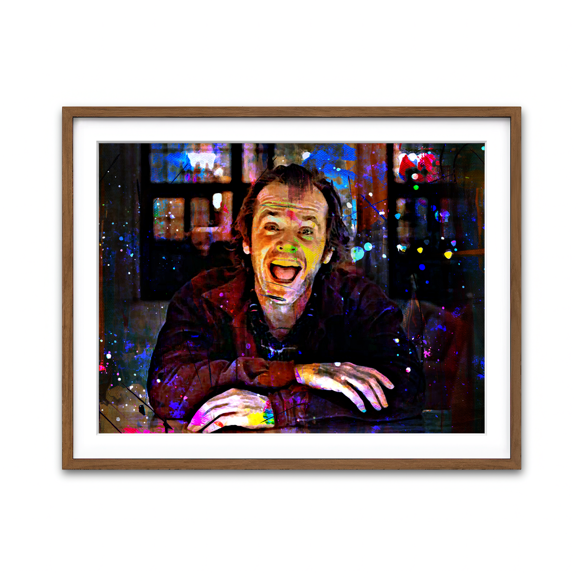 Framed Print 4x3 Walnut