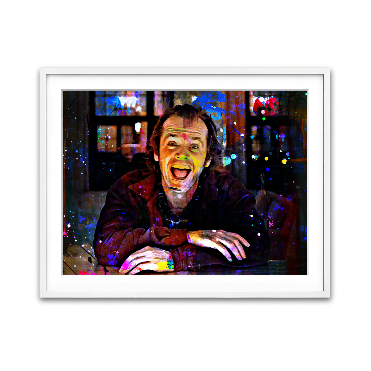 Framed Print 4x3 White