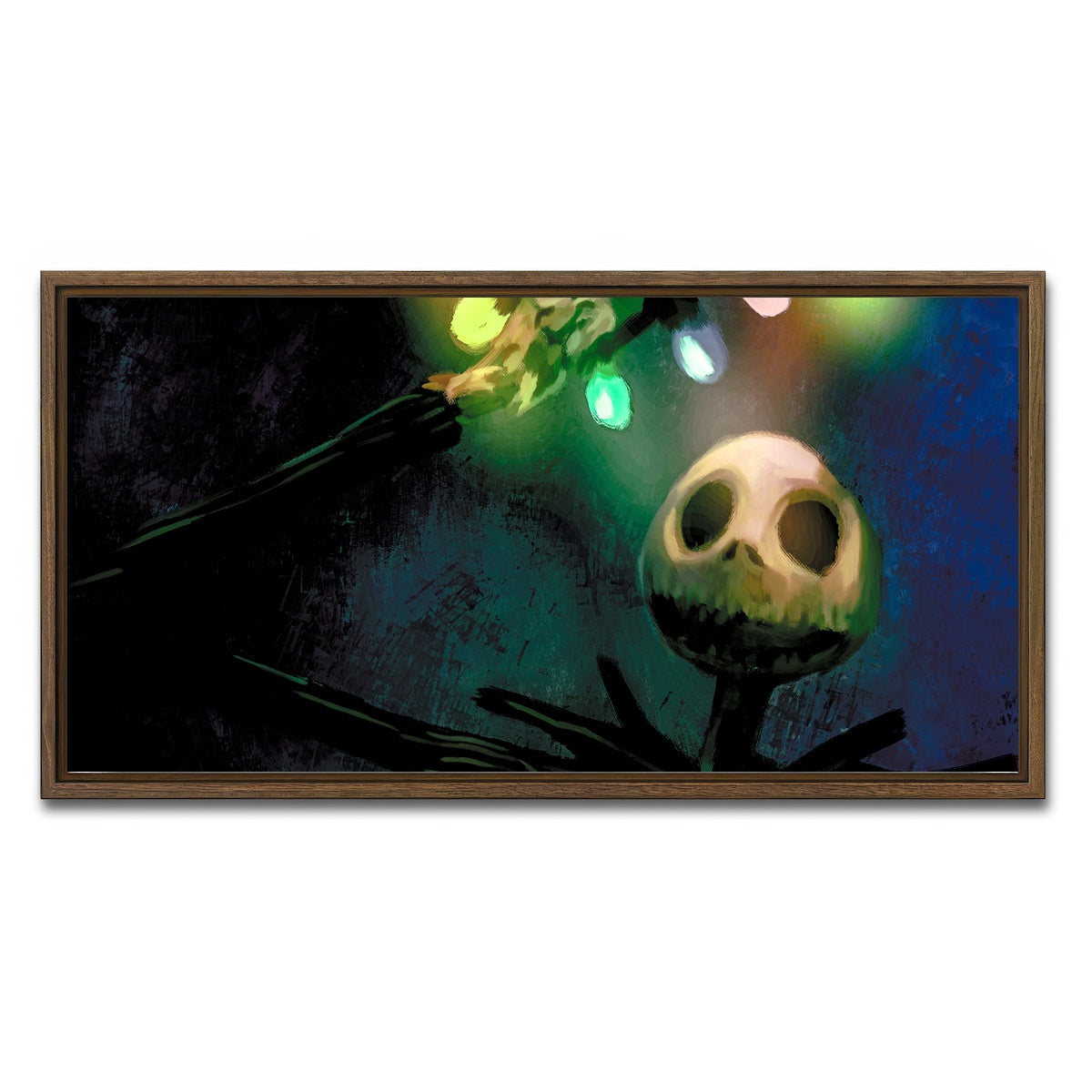 AUTO-MOCKUP WHITE | Jack | 1 Piece | Walnut Framed Canvas | group=2x1