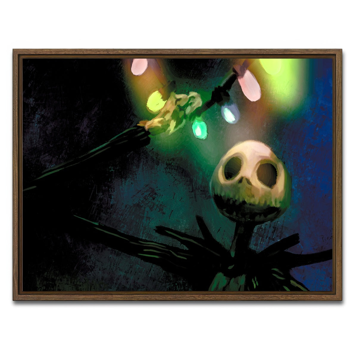 AUTO-MOCKUP WHITE | Jack | 1 Piece | Walnut Framed Canvas | group=4x3