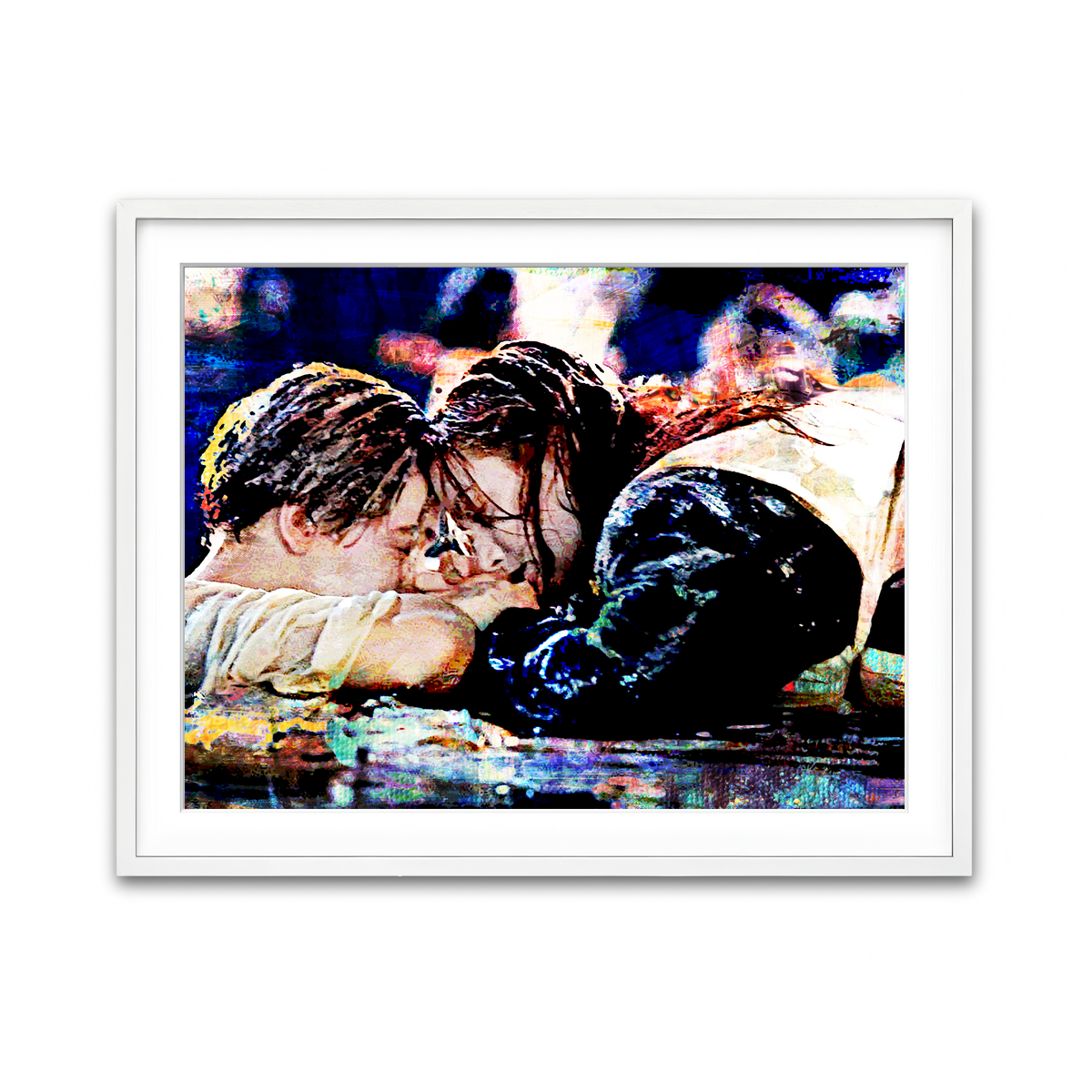 Framed Print 4x3 White