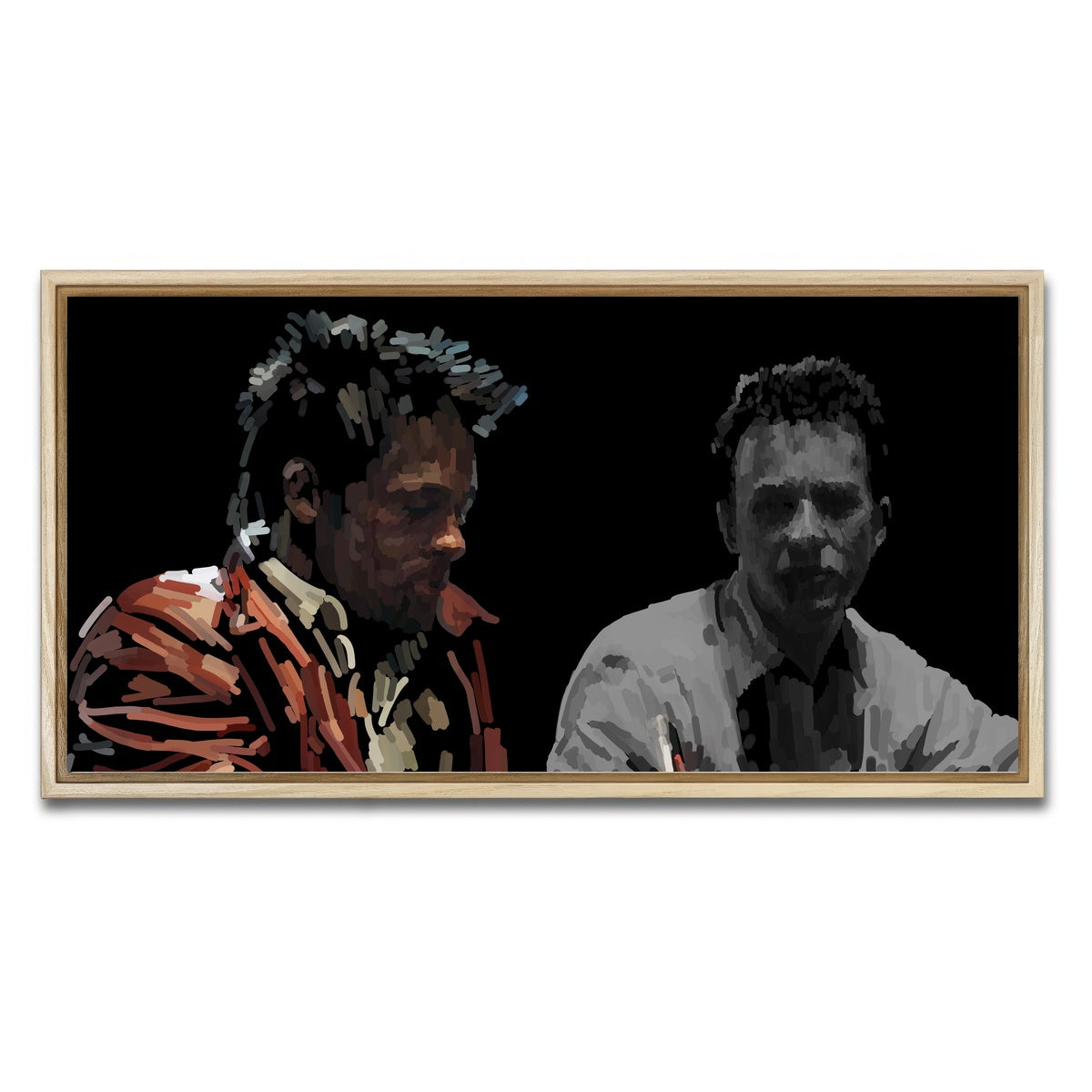 AUTO-MOCKUP WHITE | Jack and Tyler | 1 Piece | Natural Framed Canvas | group=2x1