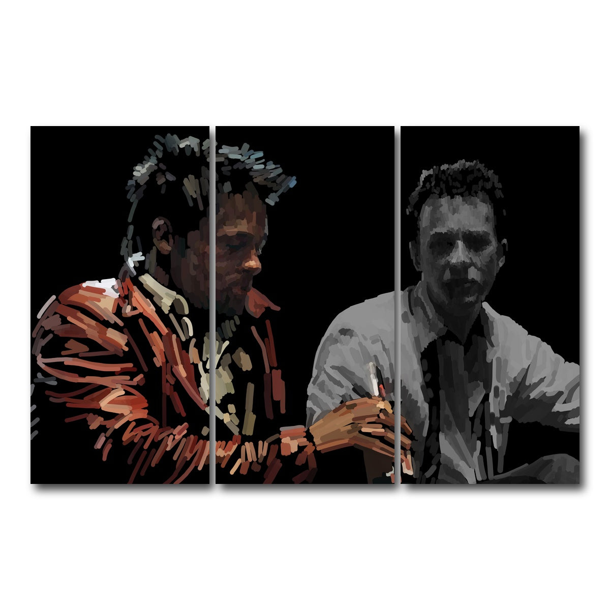 AUTO-MOCKUP WHITE | Jack and Tyler | 3 Piece | Gallery Wrap Canvas | group=12x24