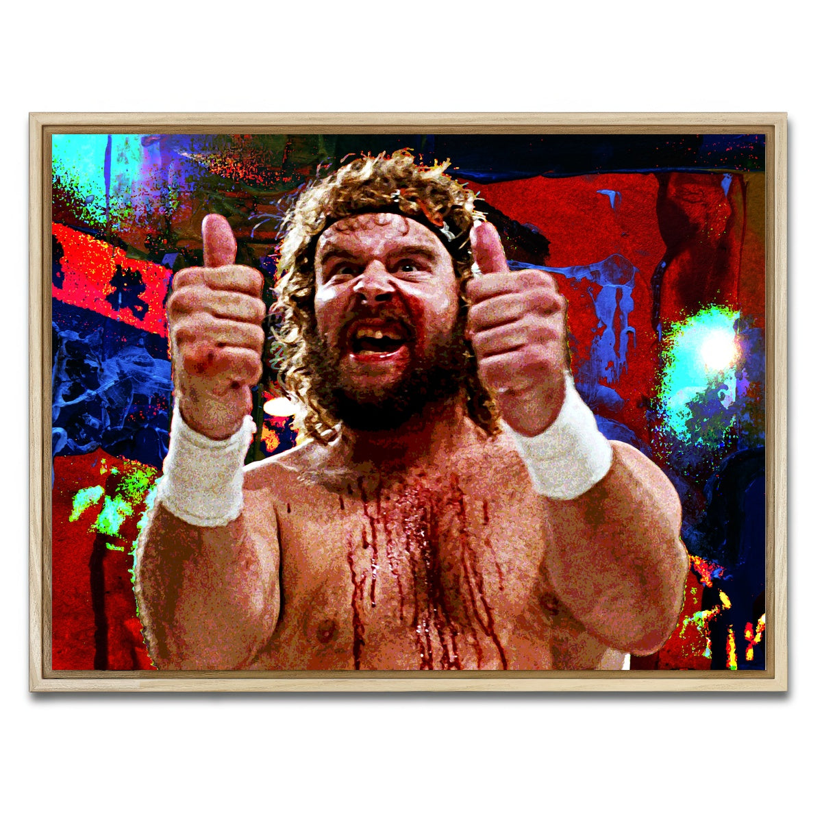 AUTO-MOCKUP WHITE | Jackson | 1 Piece | Natural Framed Canvas | group=4x3