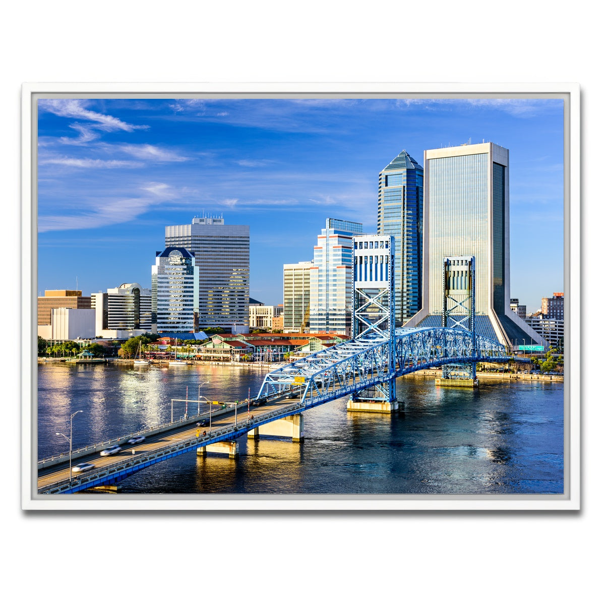 AUTO-MOCKUP WHITE | Jacksonville | 1 Piece | White Framed Canvas | group=4x3