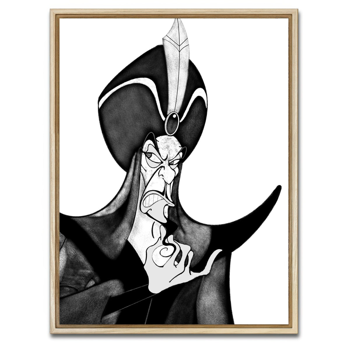 AUTO-MOCKUP WHITE | Jafar | 1 Piece | Natural Framed Canvas | group=3x4