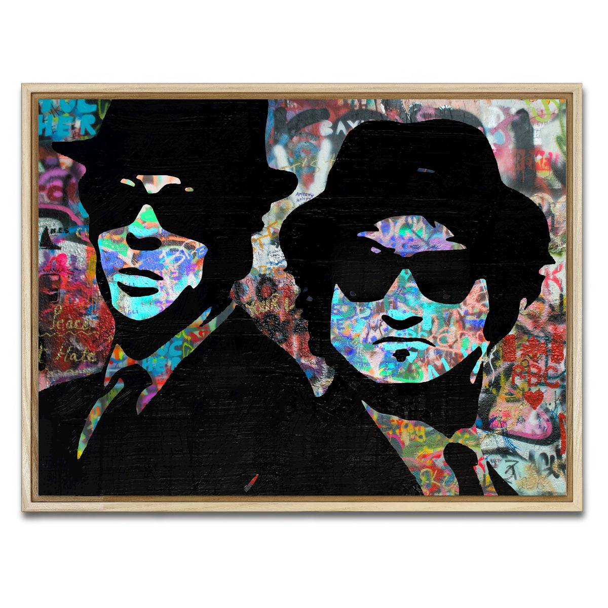 AUTO-MOCKUP WHITE | Jake & Elwood | 1 Piece | Natural Framed Canvas | group=4x3