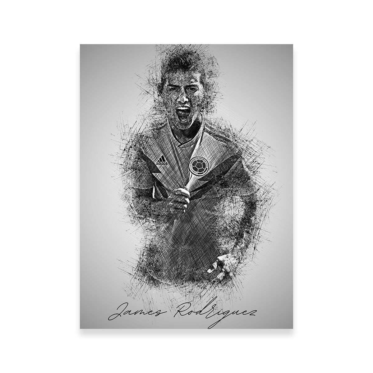 James Rodríguez Wall Art