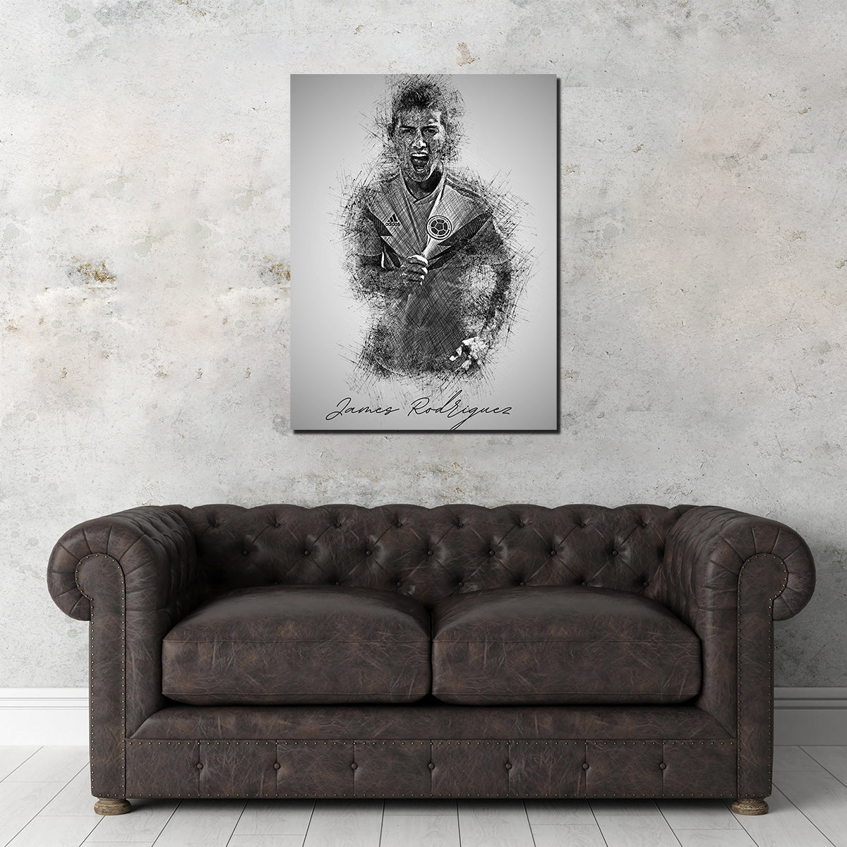 James Rodríguez Wall Art