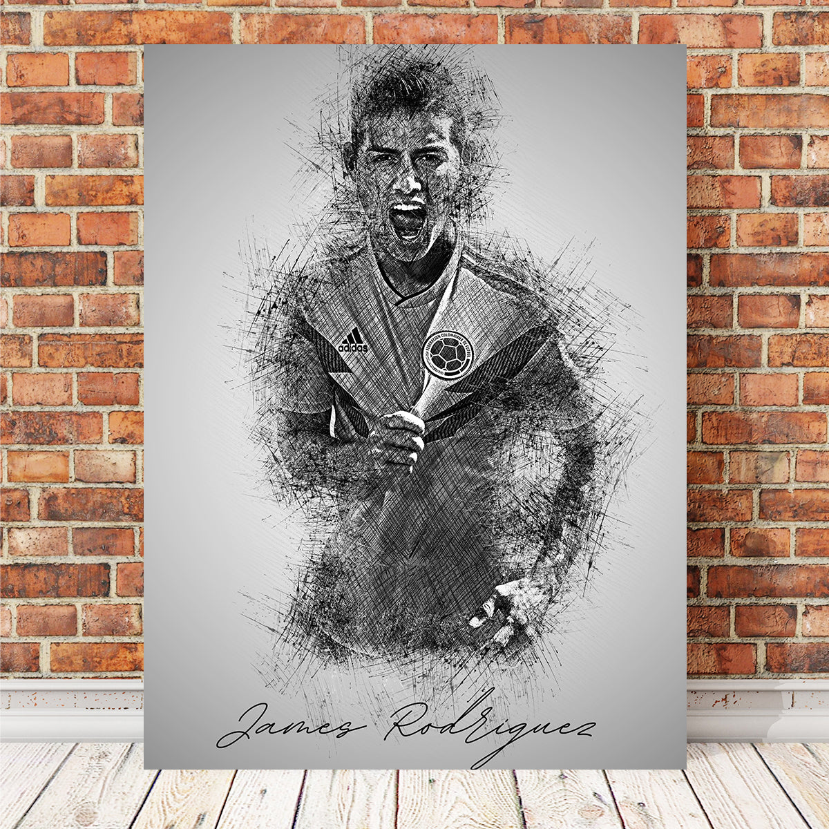 James Rodríguez Wall Art