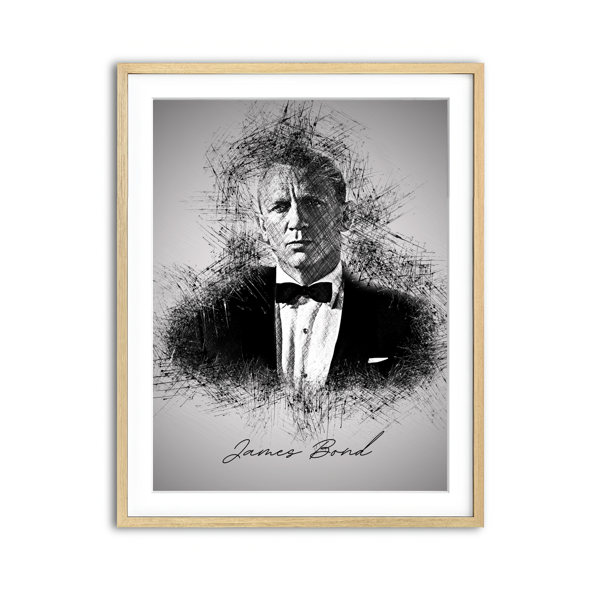 Framed Print 3x4 Natural