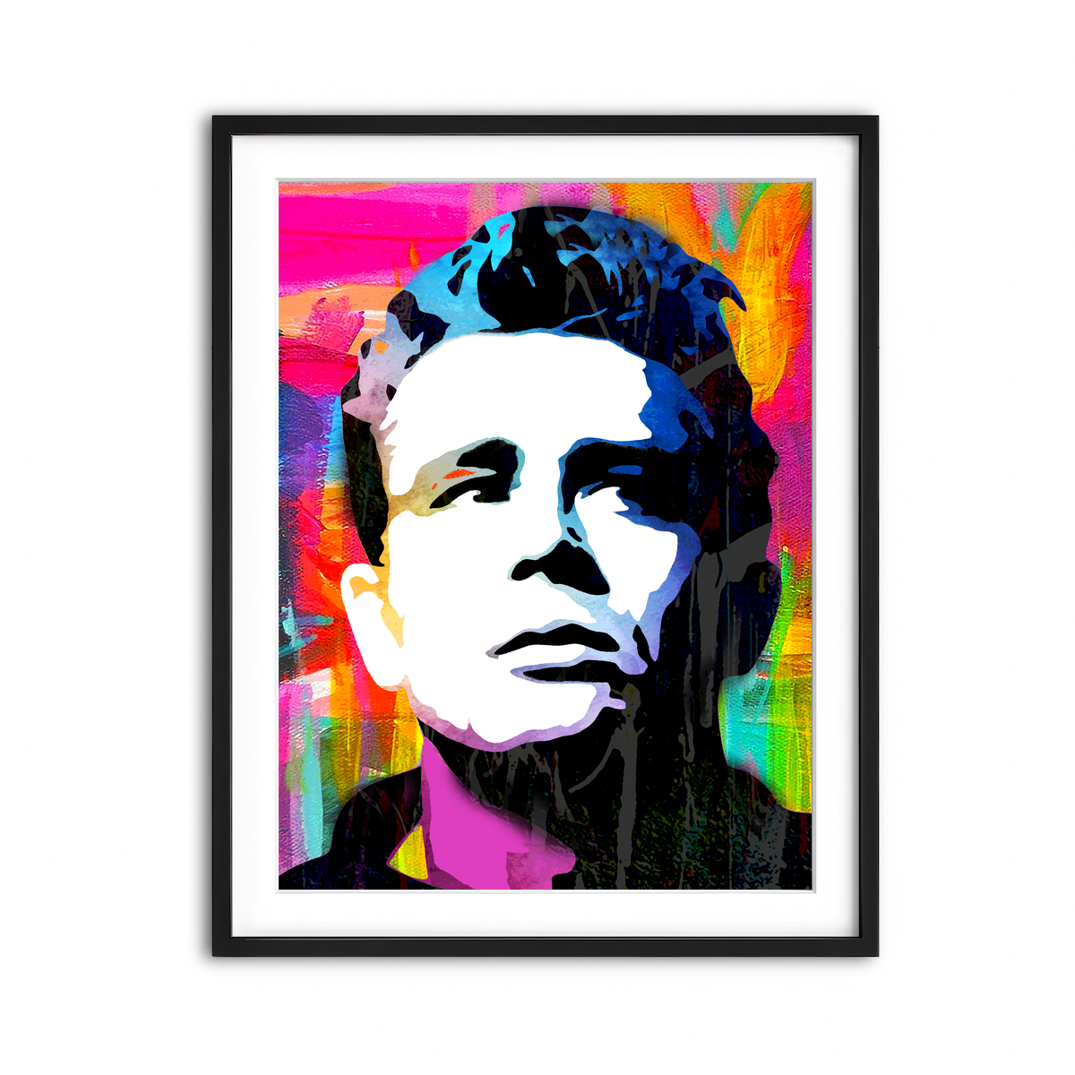 Framed Print 3x4 Black