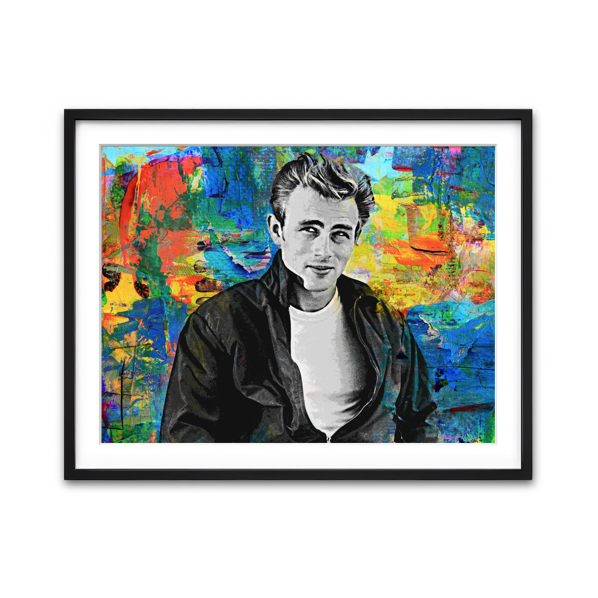 Framed Print 4x3 Black