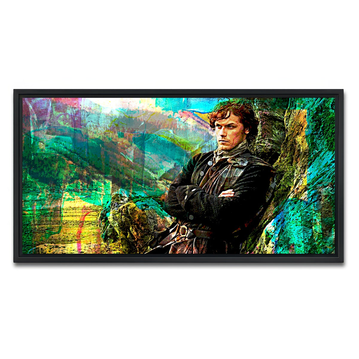 AUTO-MOCKUP WHITE | James Fraser | 1 Piece | Black Framed Canvas | group=2x1
