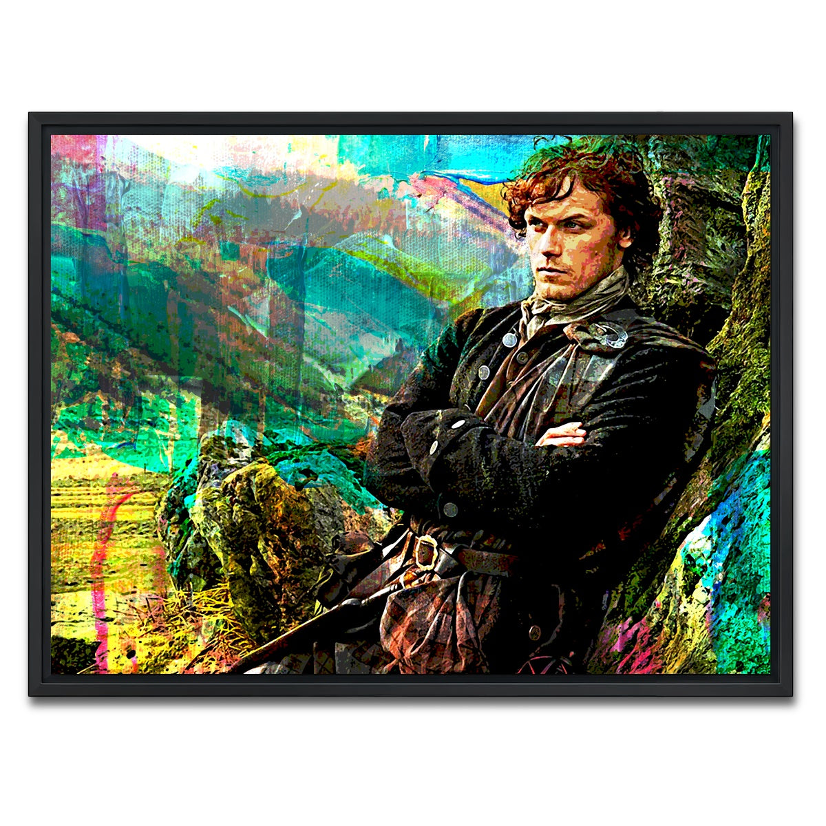 AUTO-MOCKUP WHITE | James Fraser | 1 Piece | Black Framed Canvas | group=4x3