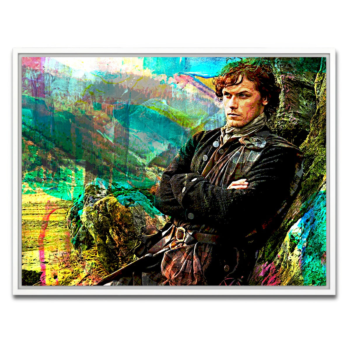 AUTO-MOCKUP WHITE | James Fraser | 1 Piece | White Framed Canvas | group=4x3