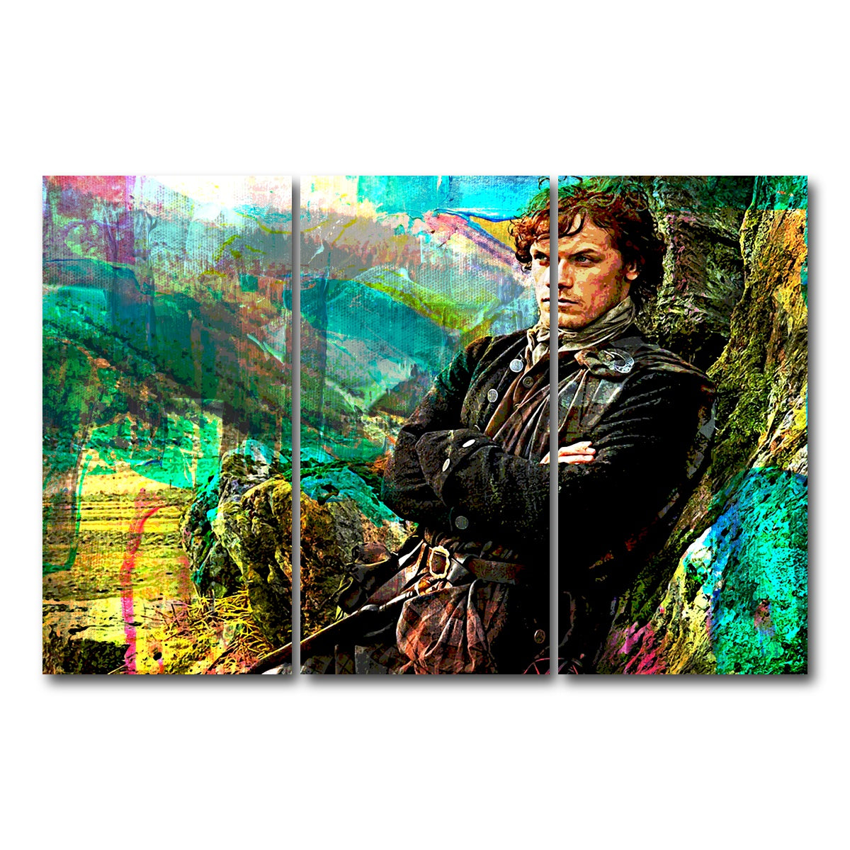 AUTO-MOCKUP WHITE | James Fraser | 3 Piece | Gallery Wrap Canvas | group=12x24