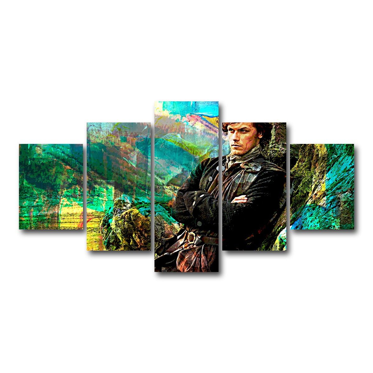 AUTO-MOCKUP WHITE | James Fraser | 5 Piece | Gallery Wrap Canvas | group=5_short